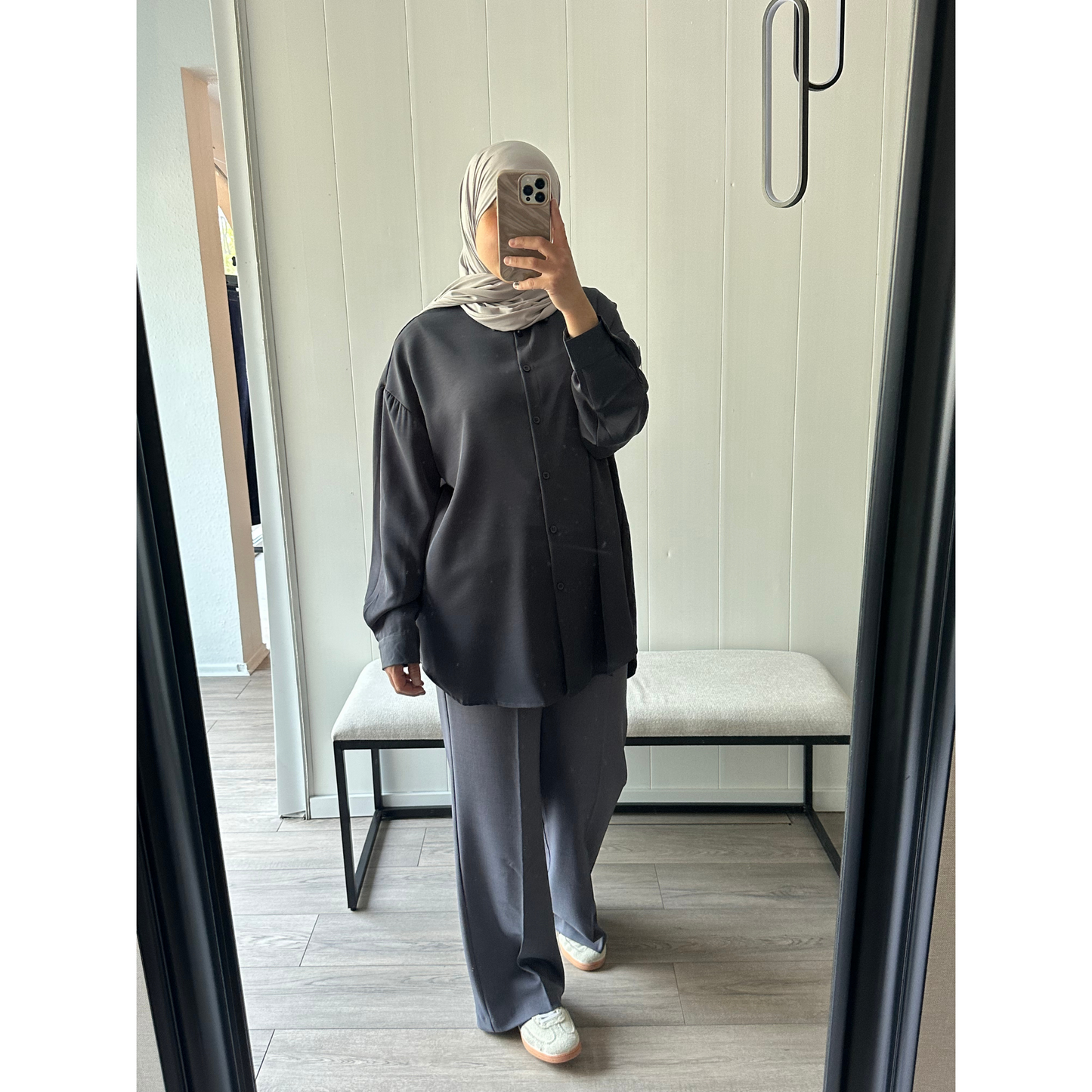 Pantalon Tailleur - Gris