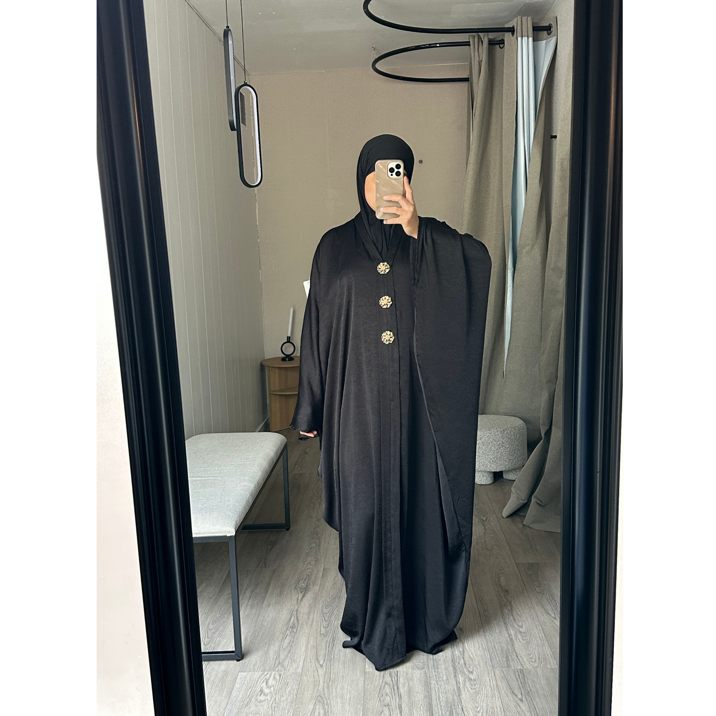 Abaya à strass