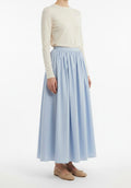 Jupe Cloche Maxi Bleu ciel