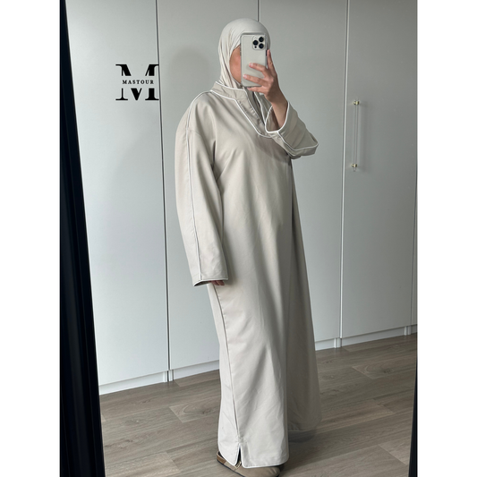 Robe Beige longue