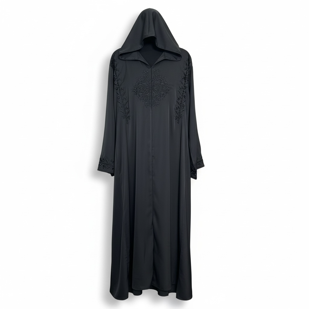 Jelaba Brodé Noir