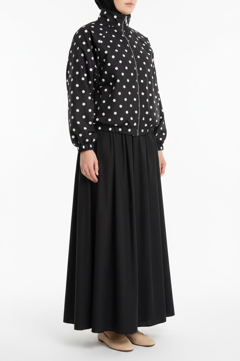 Vestes Oversize à petit pois