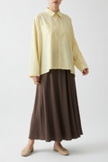 Chemise Oversize Jaune