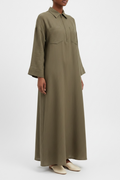 Robes à Rayures légère - Taupe