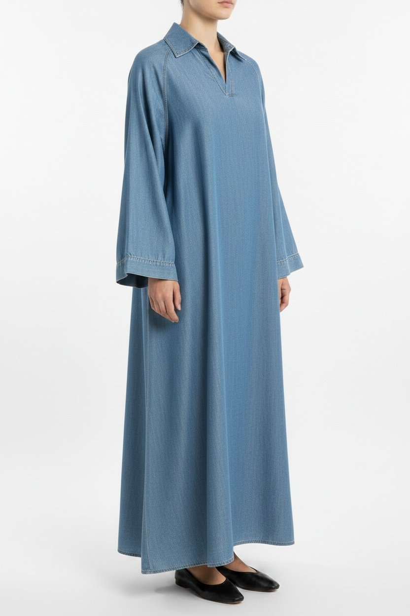 Robe effet jeans